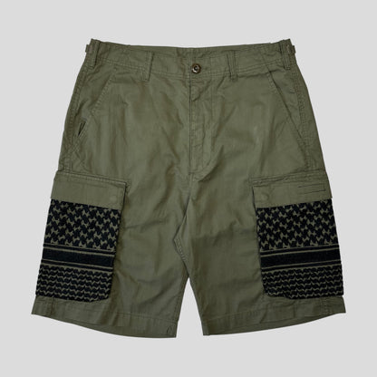 Neighborhood SS20 Embroidered Pocket BDU Cargo Shorts- M