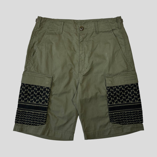 Neighborhood SS20 Embroidered Pocket BDU Cargo Shorts- M