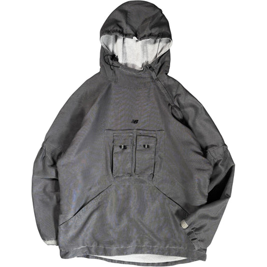 New Balance 00’s Iridescent Asymmetric Cargo Pocket Jacket L | Large, Grey