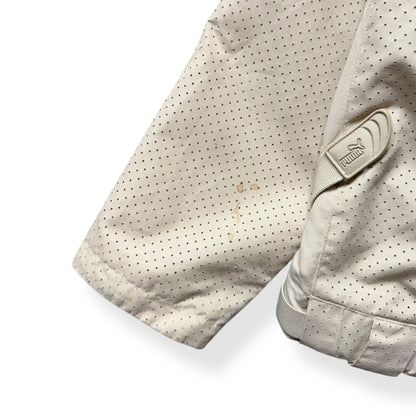 2004 Puma Mostro Perforated Jacket (S) | Default Title, Cream