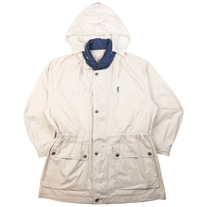 Vintage YSL Yves Saint Laurent Zip Up Jacket Size M