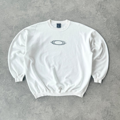 Oakley Software RARE 2000s heavyweight graphic sweatshirt (XL)