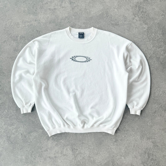 Oakley Software RARE 2000s heavyweight graphic sweatshirt (XL)
