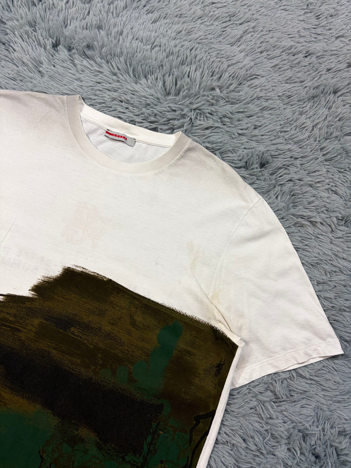 Prada Sport 2007 Unspoken Dialogue Graphic T-shirt - L/XL | O/S, White