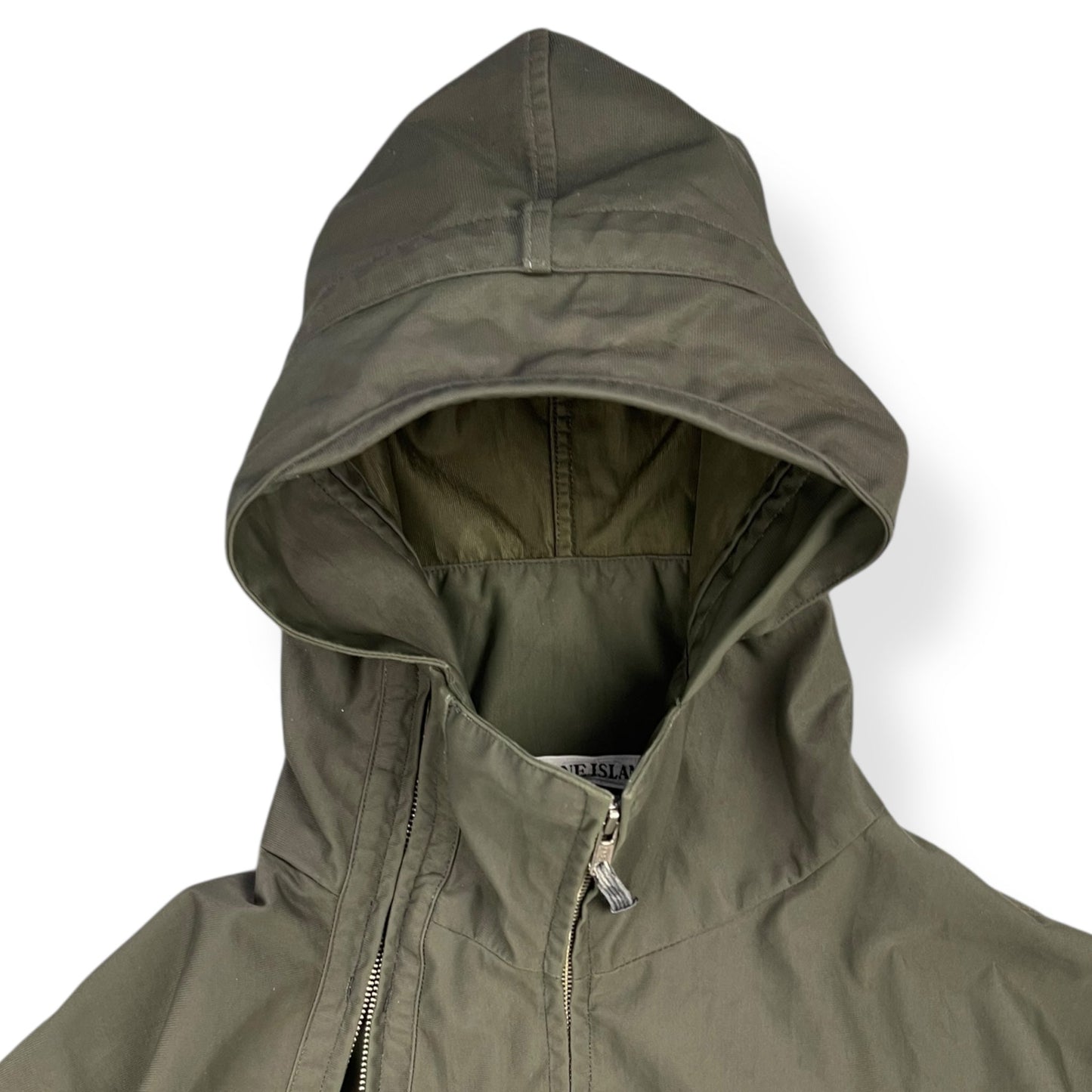 SS2000 Stone Island Nylam Dual Zip Jacket (XL) | Default Title, Olive