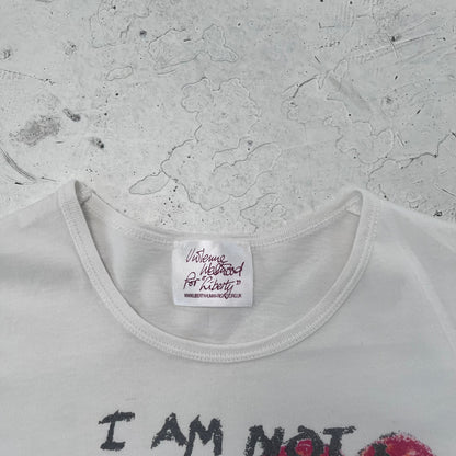 2005 vivienne westwood for liberty tee | White, White
