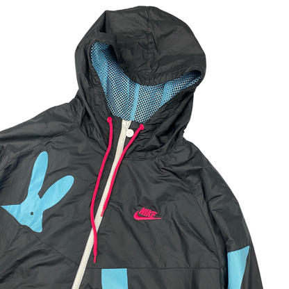 NIKE X PARRA COLLAB RUNNING MAN JACKET (M)