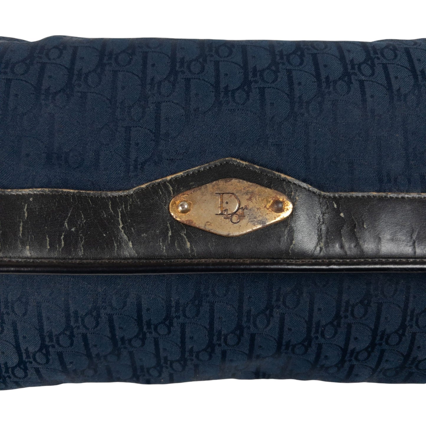 Vintage Dior Monogram Shoulder Bag