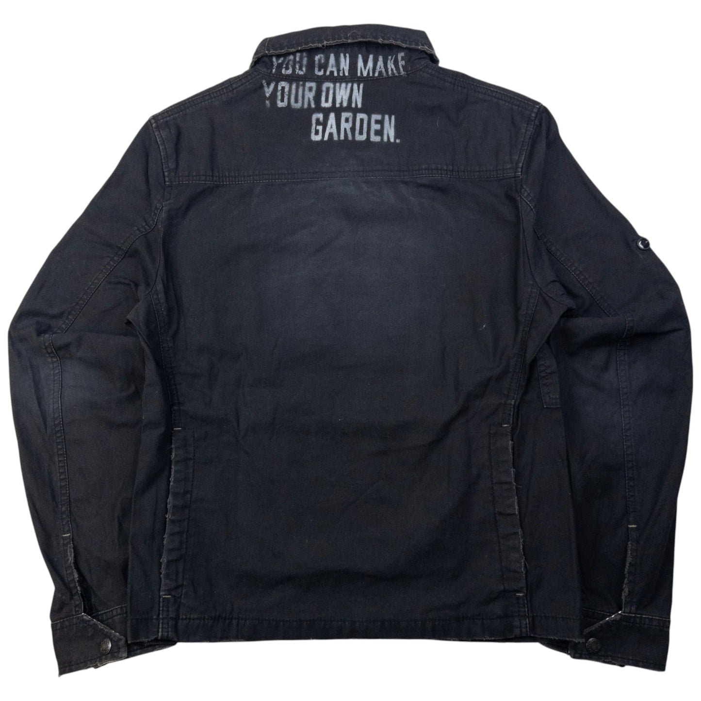 Vintage PPFM Make Your Own Garden Zip Up Jacket Size XS