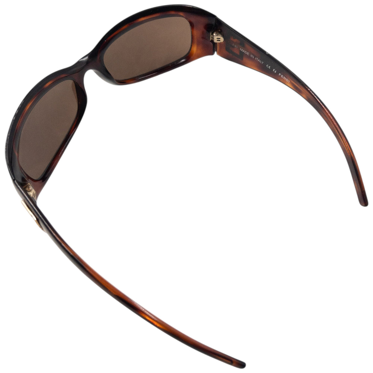 Vintage 2000s Fendi Tortoise Shell Sunglasses | O/S, Brown