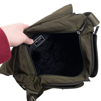 Vintage 2000s Prada Cargo Crossbody Bag