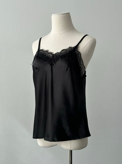 Vintage 2000s Lace Cami Top - S