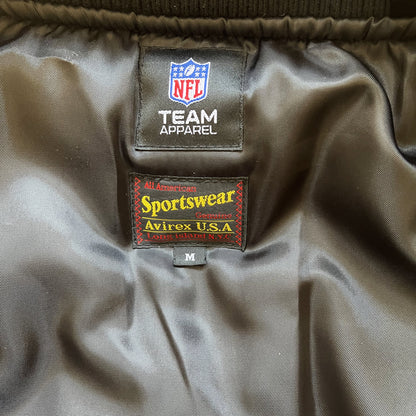 Avirex x Raiders NFL Varsity Bomber Jacket - M