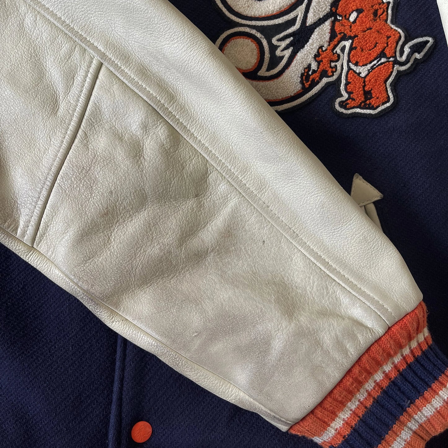 Tedman's 'Lucky Devil' Varsity Jacket - L