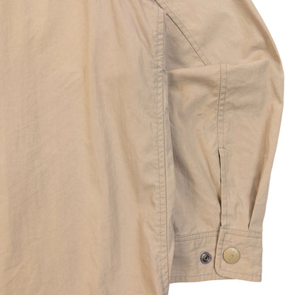 Vintage 90s YSL Yves Saint Laurent Harrington Jacket Size L | Large, Beige