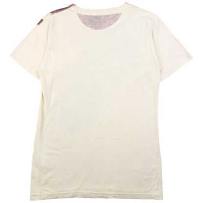 Vintage 2000s Cabane De Zucca By Issey Miyake Cow Print T Shirt Womens Size M | Medium, Brown