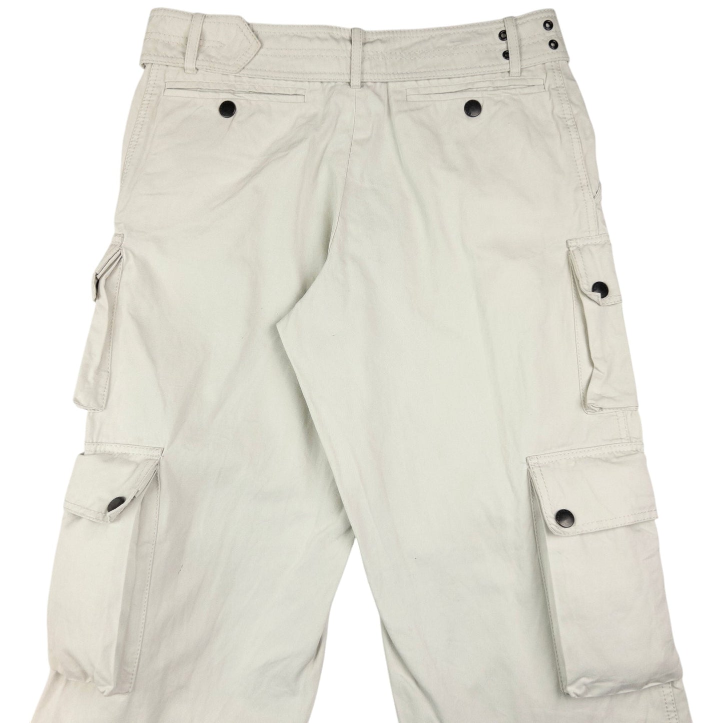 Vintage Burberry Multi Pocket Cargo Trousers Size W28