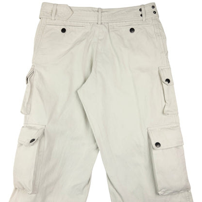 Vintage Burberry Multi Pocket Cargo Trousers Size W28
