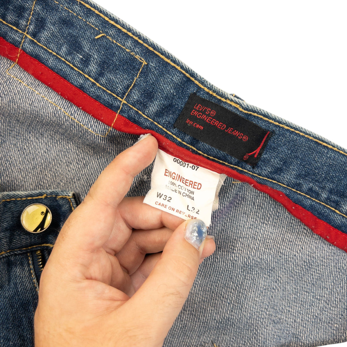 Vintage 2000s Levi's Engineered Garments Denim Jeans Size W31 | W31, Blue