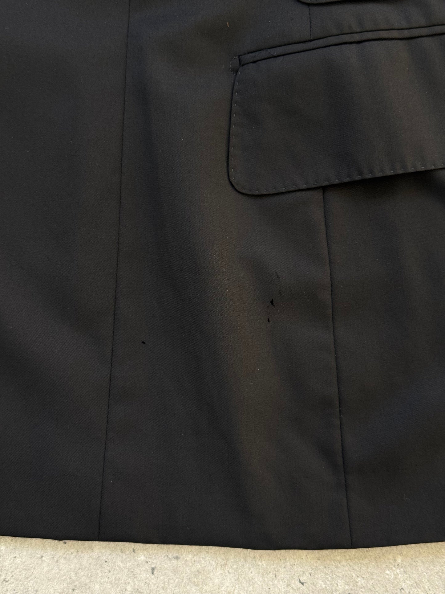 Gucci 1990s Pure Wool Dagger Collar Blazer - 38R/M