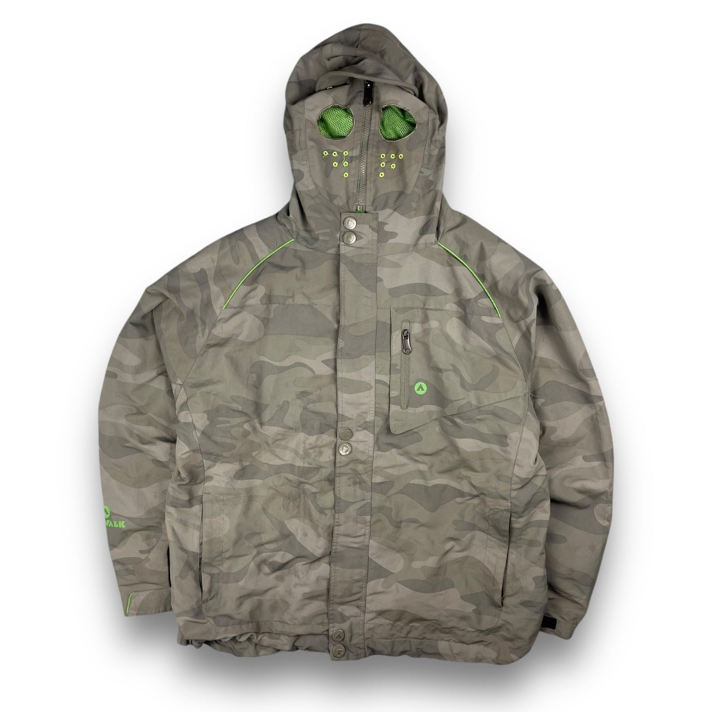 2000's Airwalk Camo Goggle Jacket (XL) | Default Title, Camo