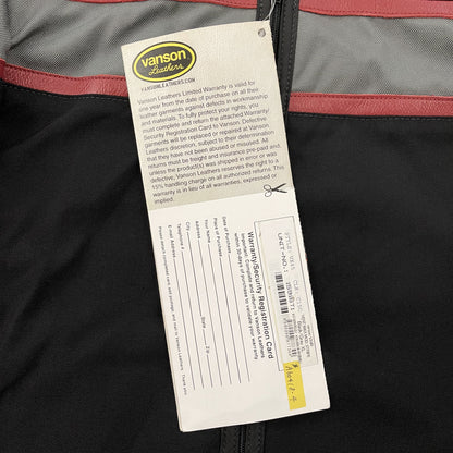 Vanson Leathers Racing Track Jacket - M