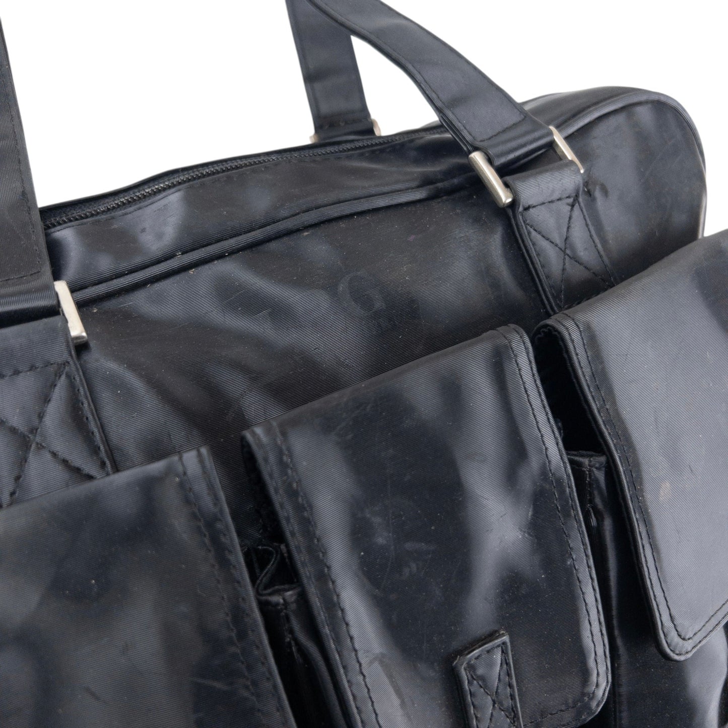 Vintage 90s Jean Paul Gaultier Cargo Handbag | O/S, Black