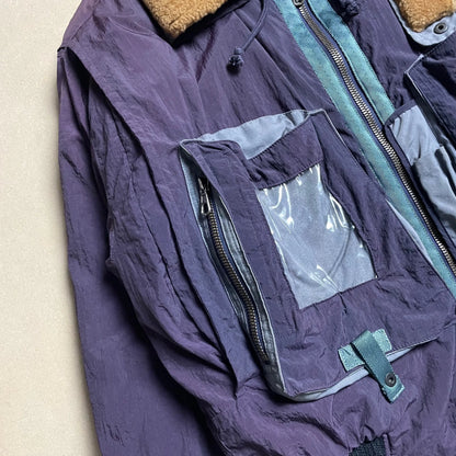 A/W 1983 Plum Purple CP COMPANY Ideas From Massimo Osti Pilots Flight Jacket