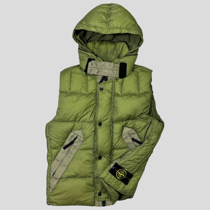 Stone Island 2010 Opaque Goose Down Puffer Gilet - S