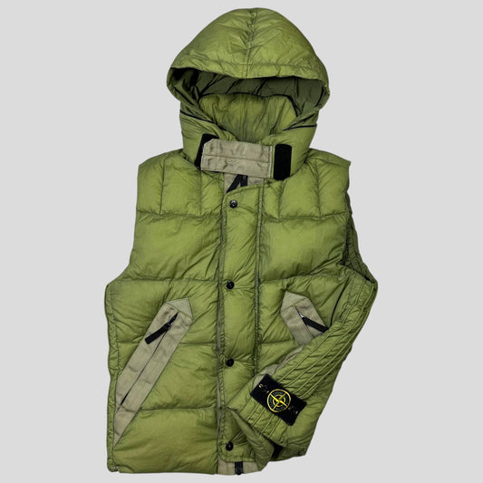 Stone Island 2010 Opaque Goose Down Puffer Gilet - S