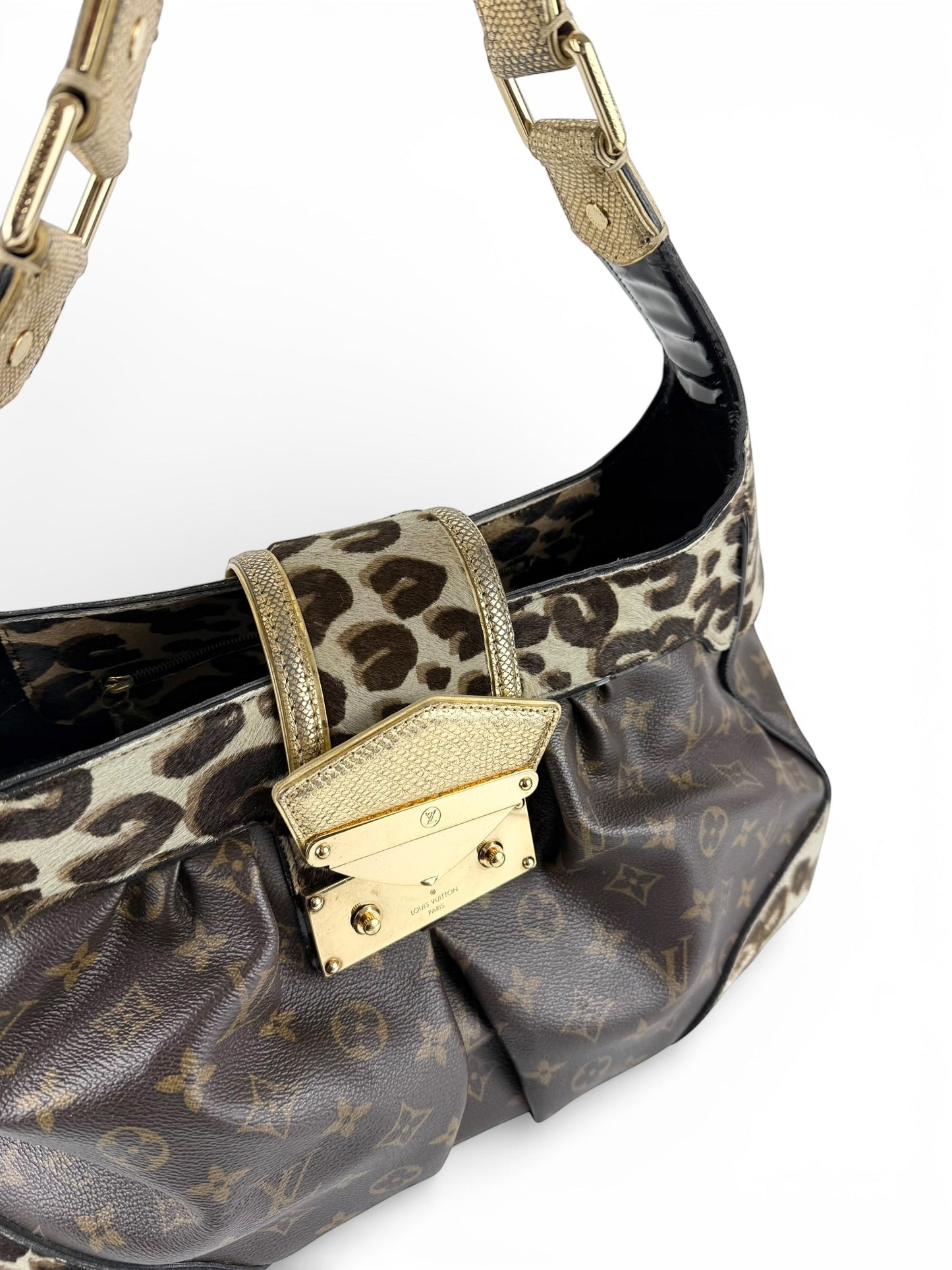 Vintage 2006 Louis Vuitton Leopard Polly Handbag (Limited Edition S/S) | O/S, Brown