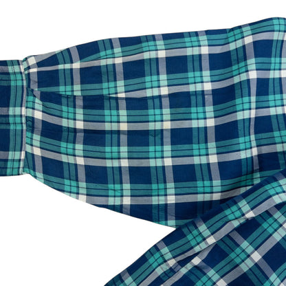 Vintage 90s Comme Des Garçons Robe De Chambre Button Up Shirt Size L | Large, Blue