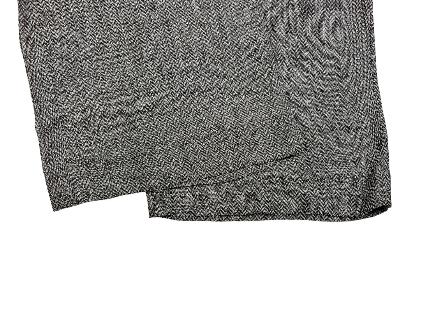 Emporio Armani 1990s herringbone trouser suit