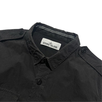 Stone Island Overshirt | Medium, Black