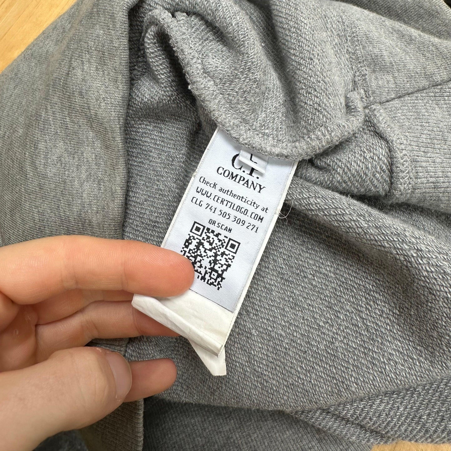 CP Company Grey Goggle Hoodie - Known Source