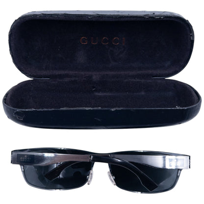 Vintage 2000s Gucci Sunglasses | O/S, Grey