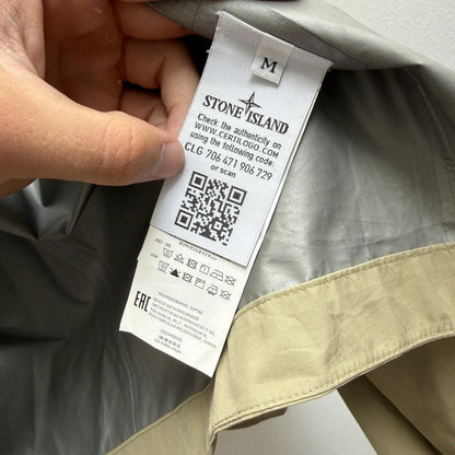 Stone Island Goretex Paclite Jacket (M/L) | Medium, Sand