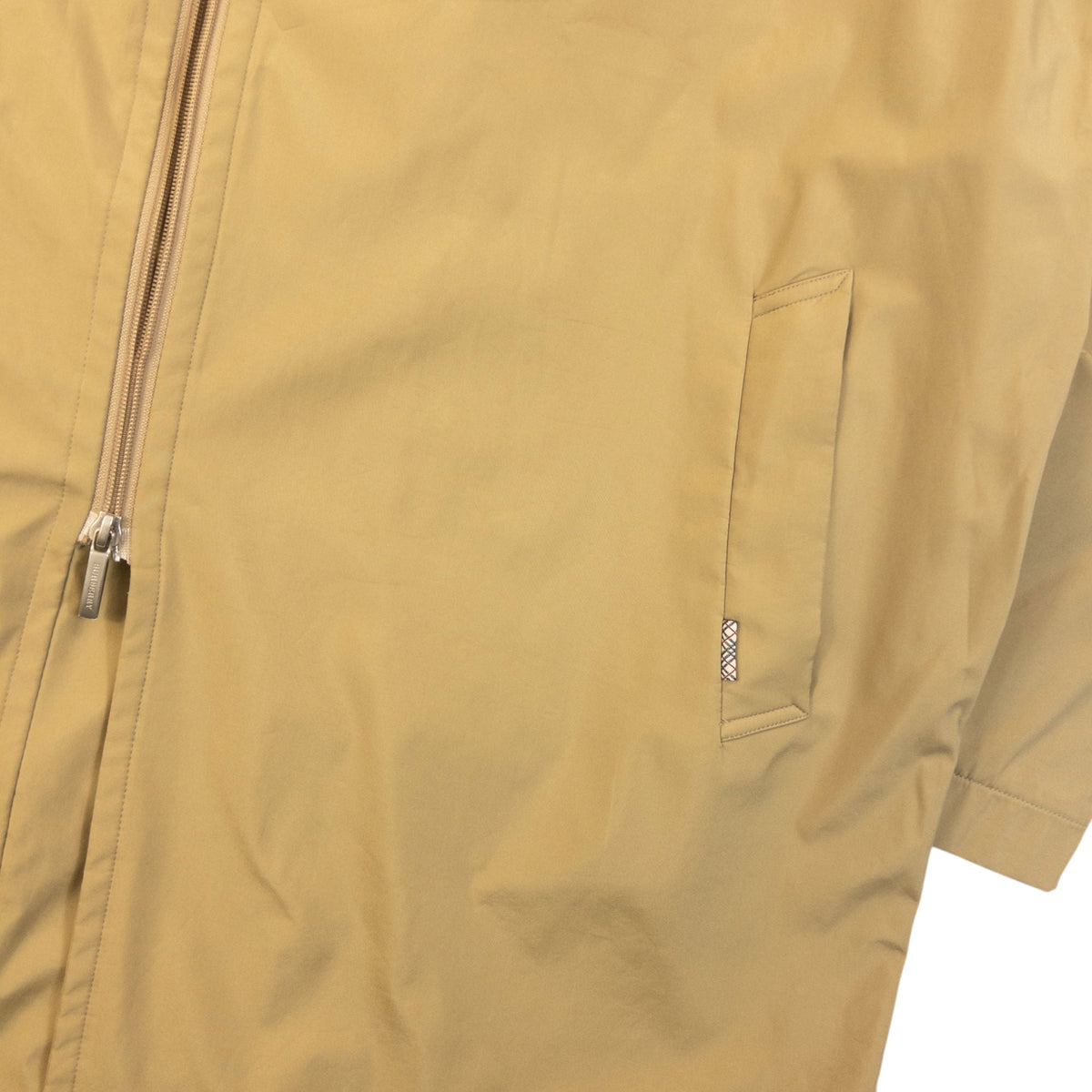 Vintage 2000s Burberry Rain Jacket Size L | Large, Beige