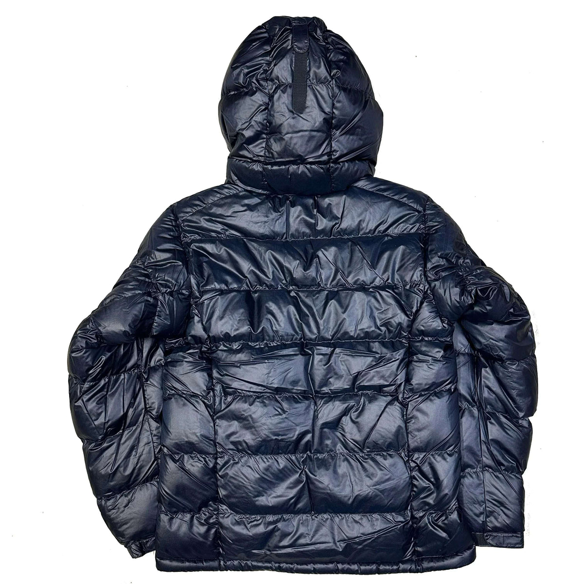Montbell Alpine Down Parka Puffer Jacket In Navy Blue (L)