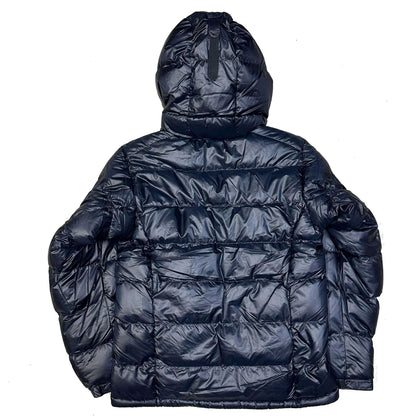Montbell Alpine Down Parka Puffer Jacket In Navy Blue (L)