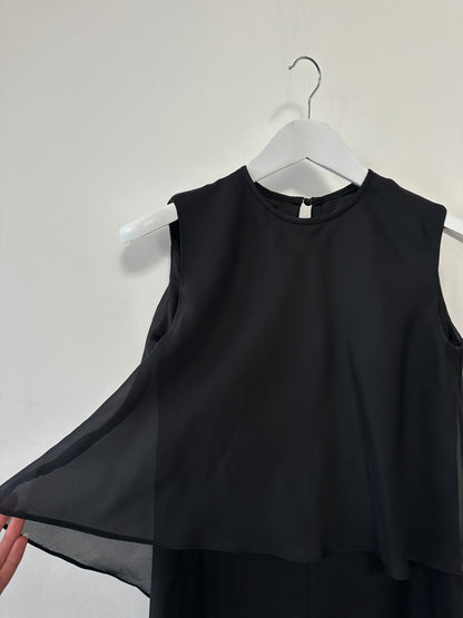 Vintage 1990s Double Layered Maxi Dress - S/M