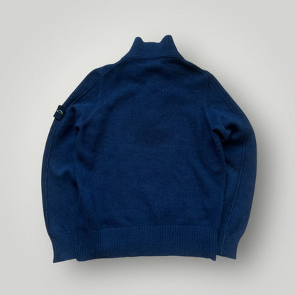 Stone Island AW/14 Wool 1/4 Button Down Knit M