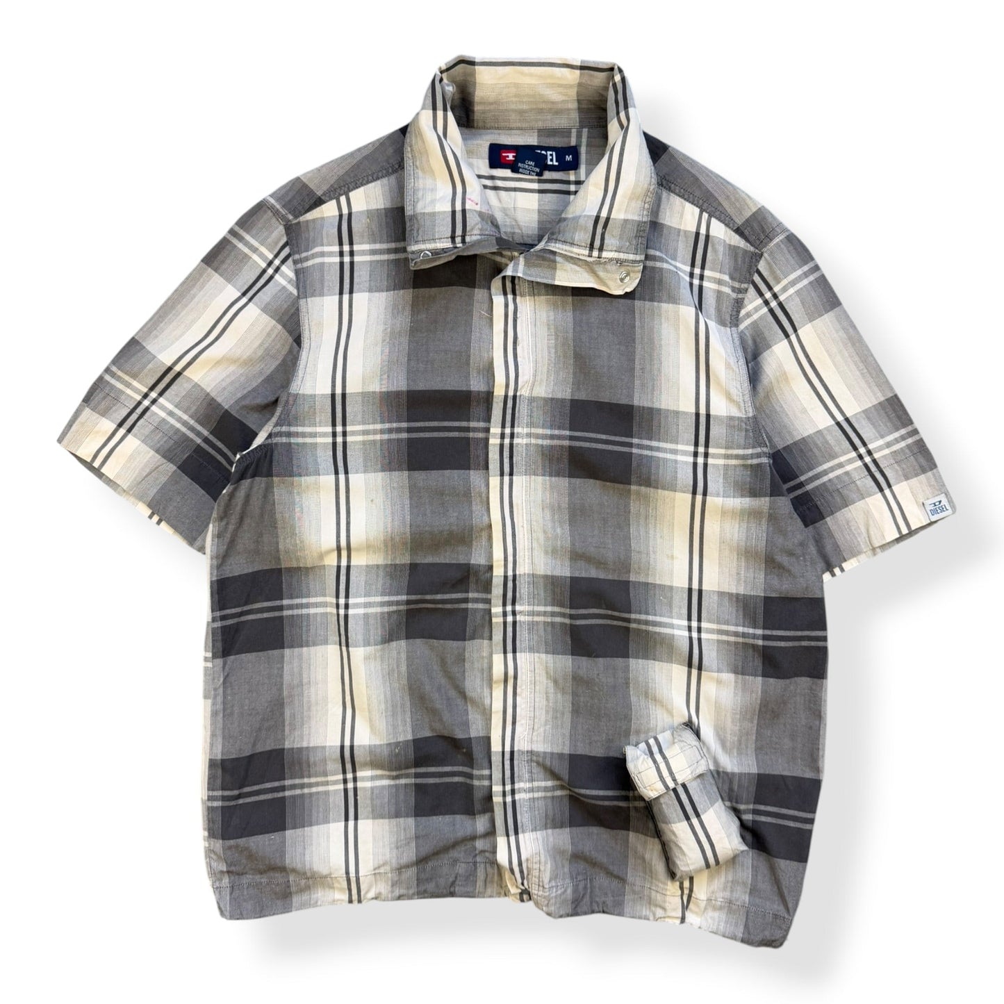 2000's Diesel Plaid 3D Pocket Shirt (M) | Default Title, Multicoloured
