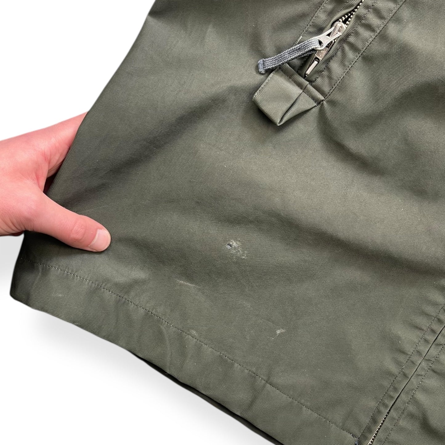 SS2000 Stone Island Nylam Dual Zip Jacket (XL) | Default Title, Olive