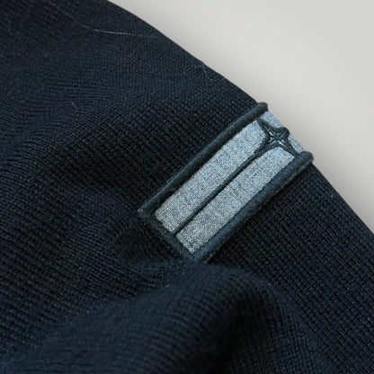 Stone Island Denims AW/08 Wool 1/4 Zip Knit L/XL | Default Title, Black