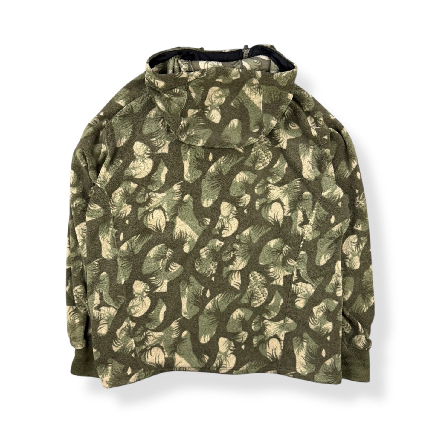 2000's Quiksilver x Maharishi Asymmetric Zip Fleece (L) | Default Title, Multicoloured