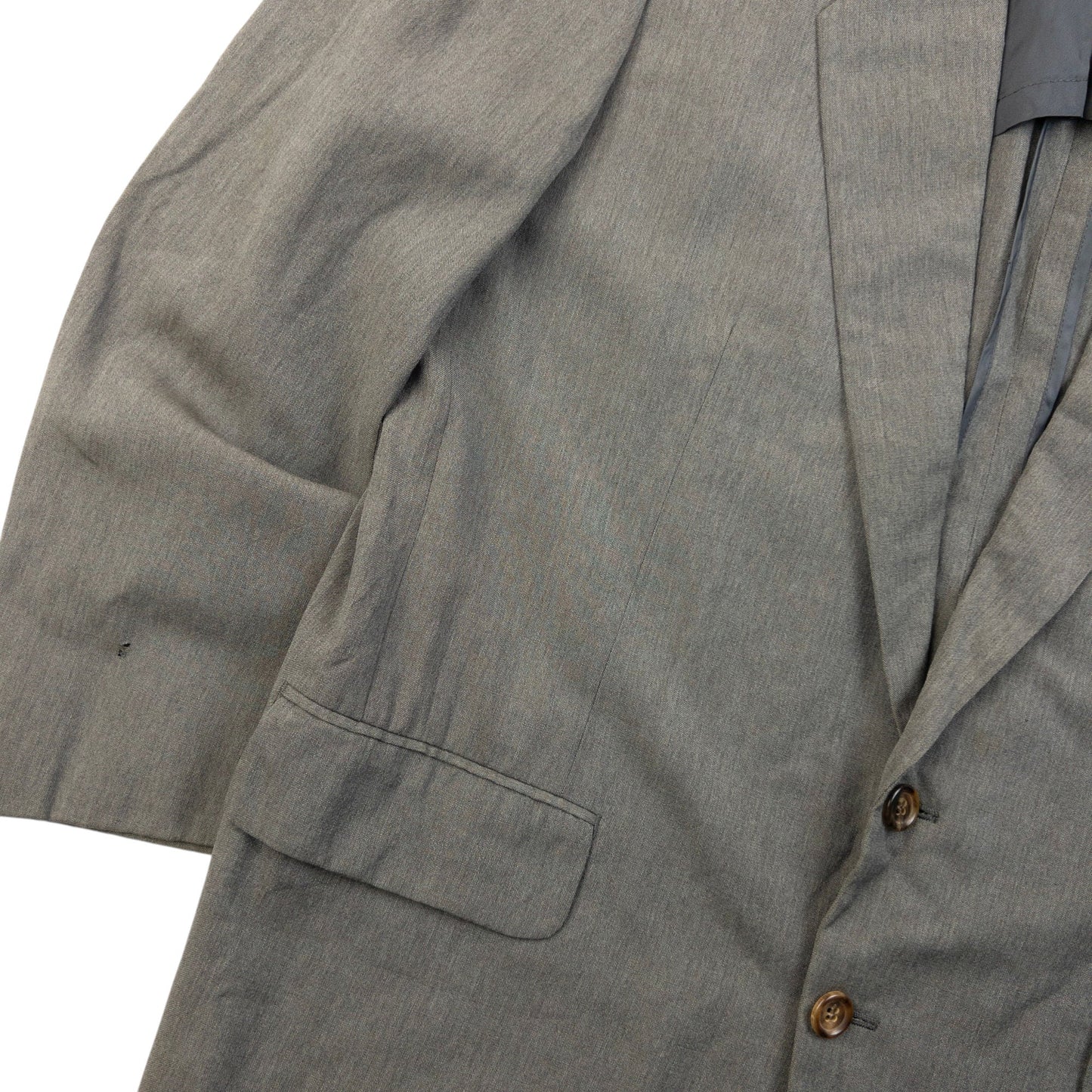 Vintage 90s Comme Des Garçons Homme Blazer Jacket Size S | Small, Grey