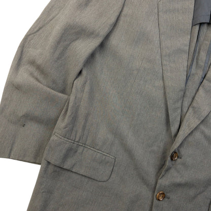 Vintage 90s Comme Des Garçons Homme Blazer Jacket Size S | Small, Grey