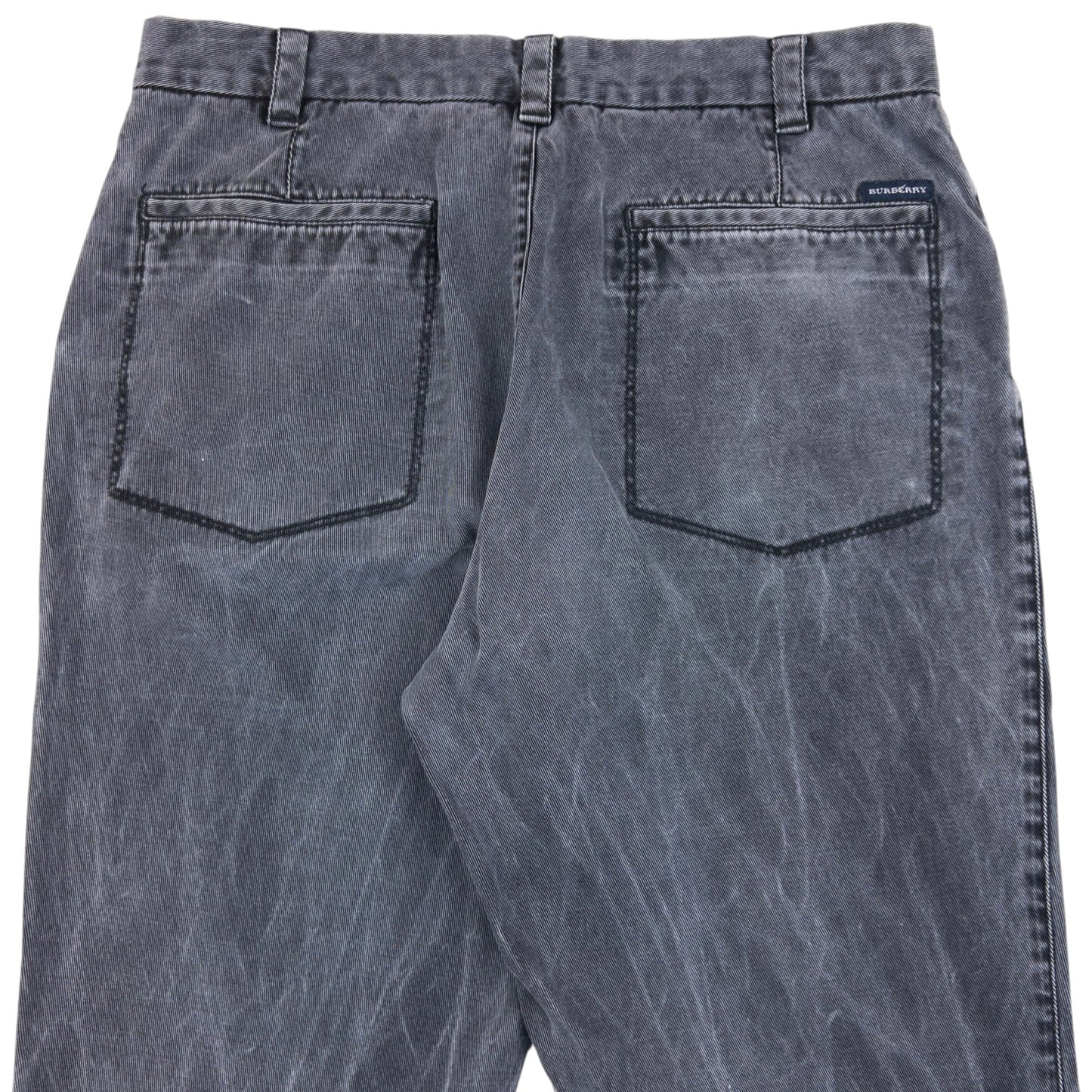 Vintage 2000s Burberry Trousers Size W32 | W32, Grey