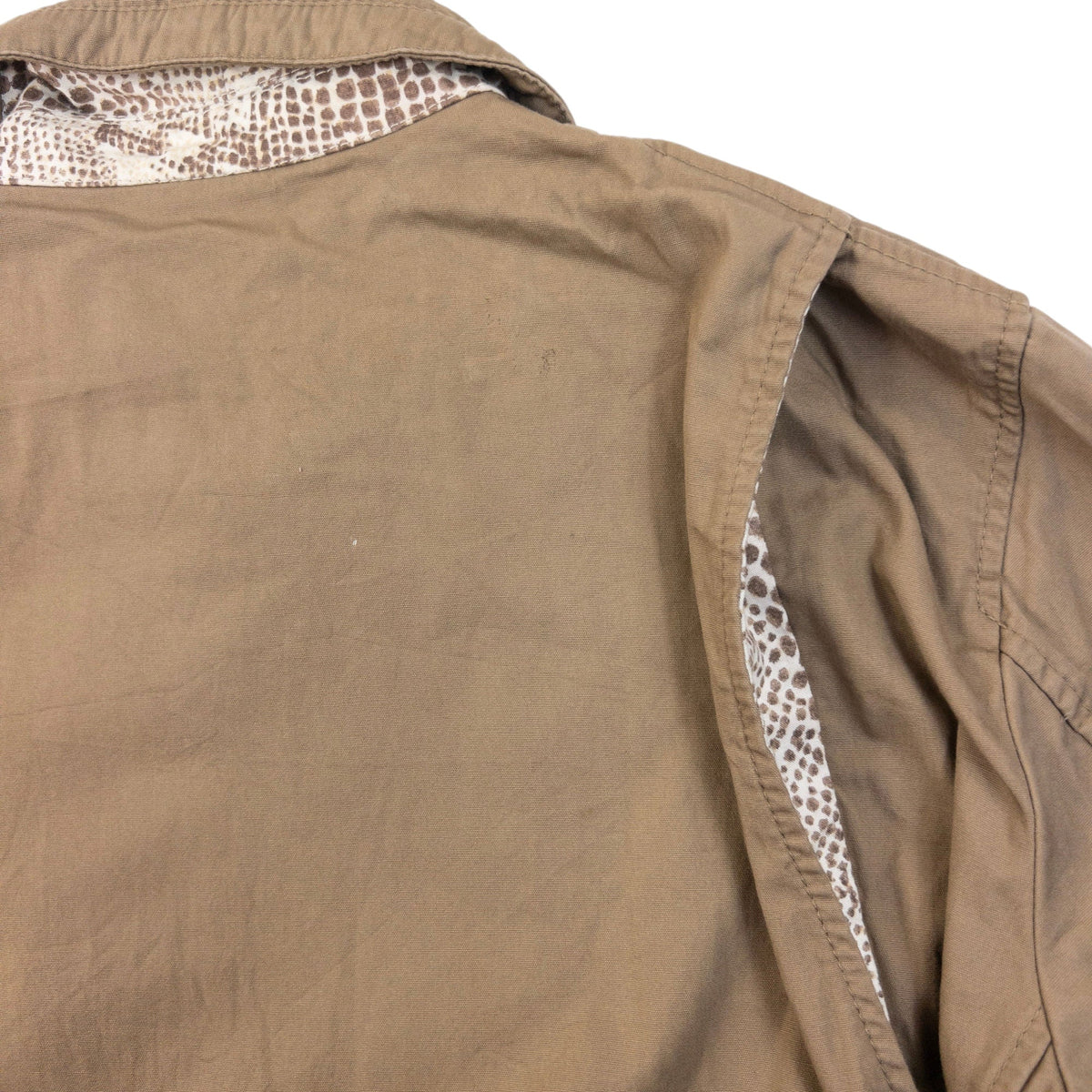 Vintage 2000s PPFM Snake Zip Up Jacket Size S | Small, Brown